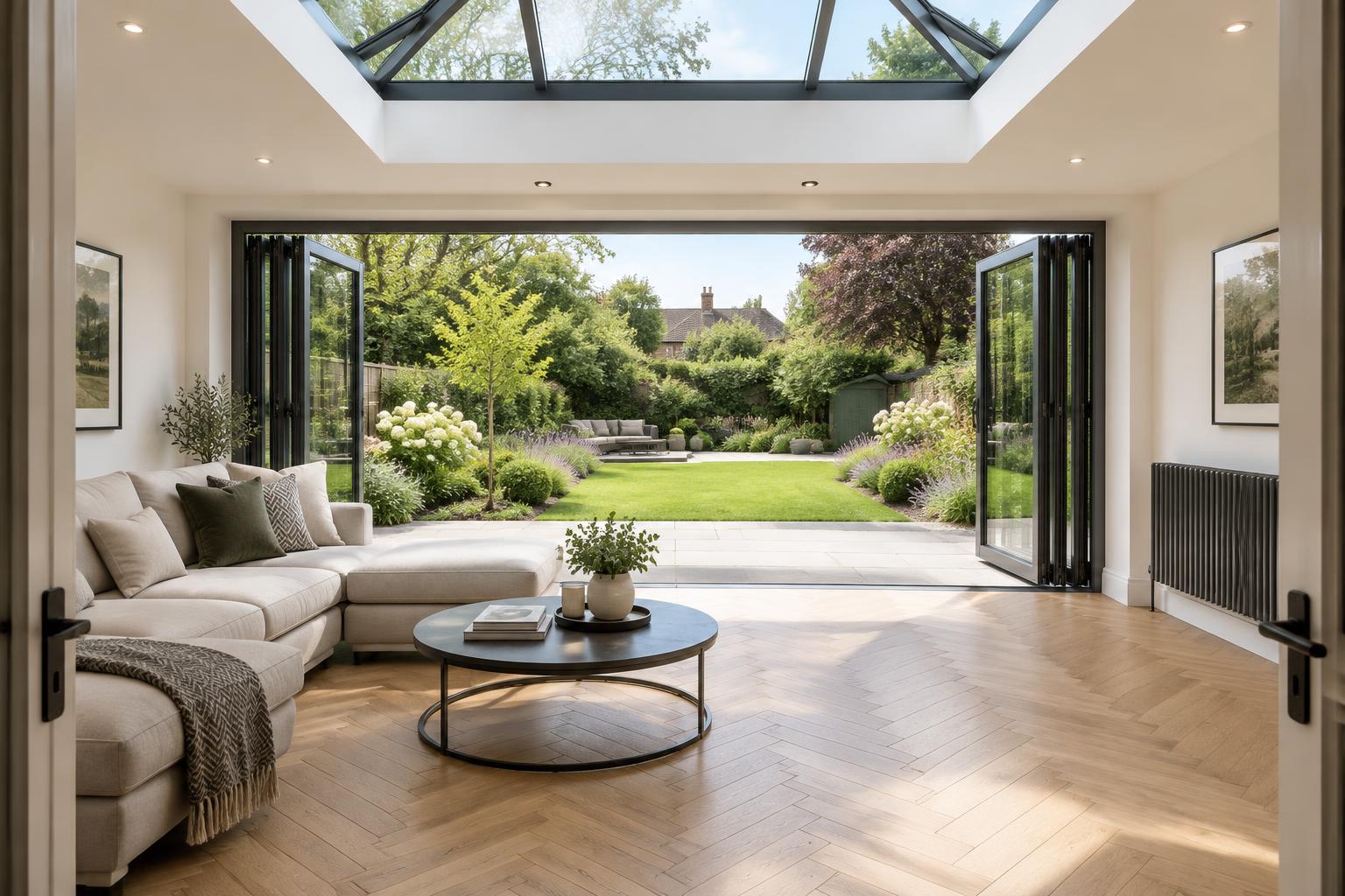 A light-filled garden room — illustrative renovation concept